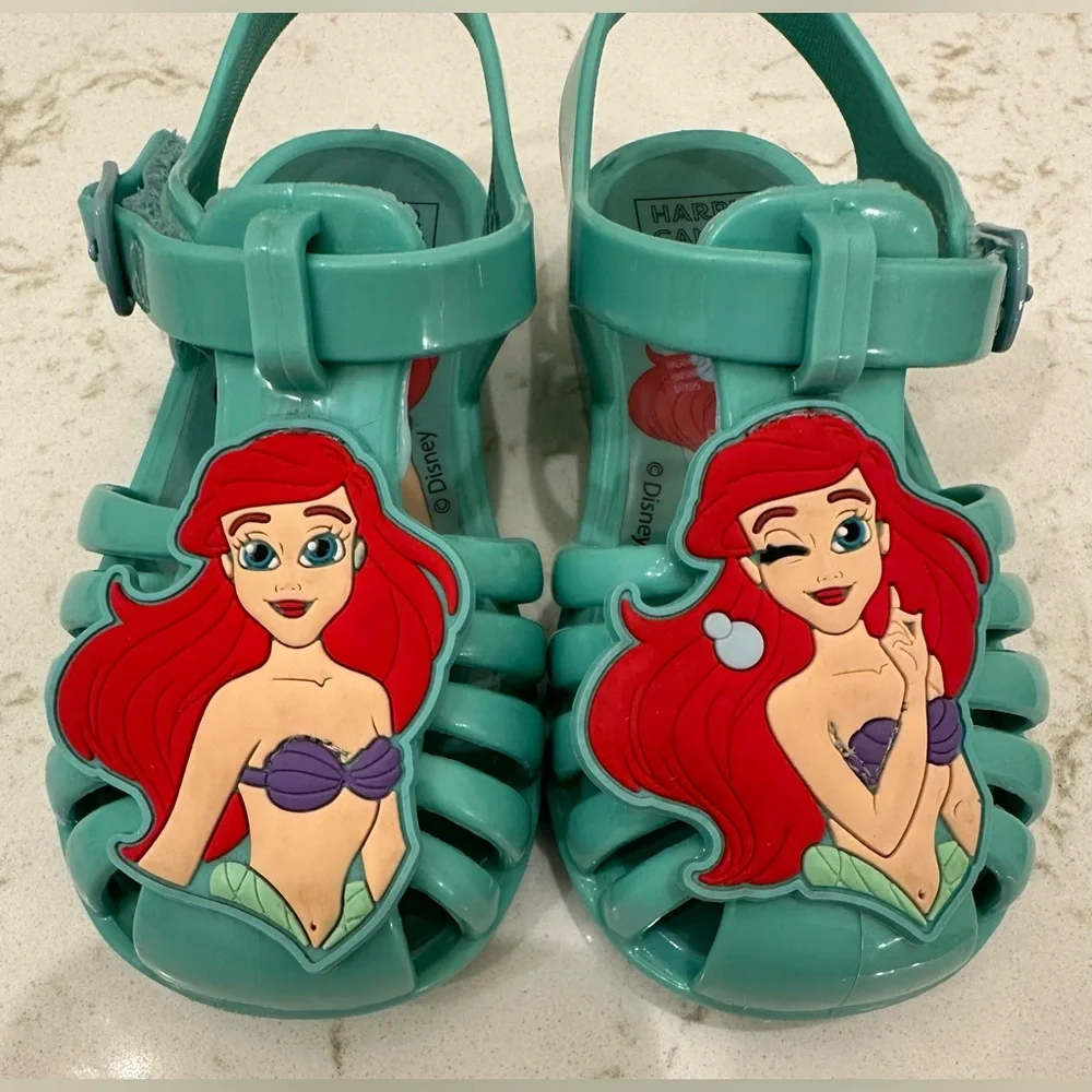 Harper Canyon x Disney Kids Ariel Fisherman Sandal NWOT 5